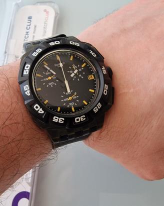 Orologio Swatch Chrono "Black Hero" - SUIB414