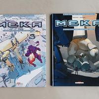 Coppia volumi fumetti Meka di Bengal e Morvan