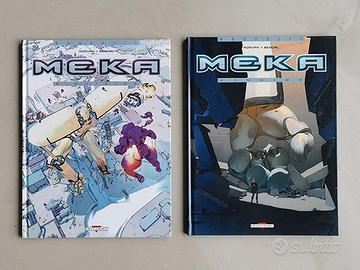 Coppia volumi fumetti Meka di Bengal e Morvan