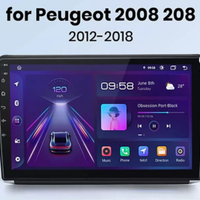 Android Peugeot 208/2008 10" WiFi Bt GPS Europa