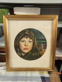 Quadro ad olio su teladel pittore E. Masetti