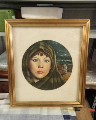 Quadro ad olio su teladel pittore E. Masetti