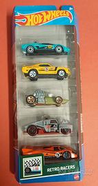 Hotwheels retroracer set x5