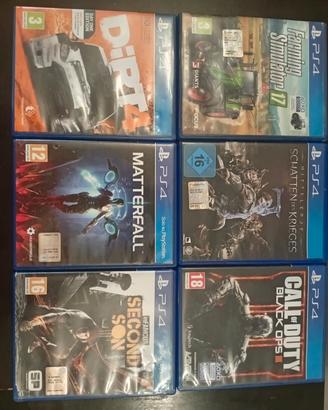 6 videogiochi usati per ps4