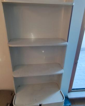 mobile libreria a giorno con ante 
