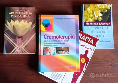 Libri aromaterapia, cromoterapia e fitoterapia