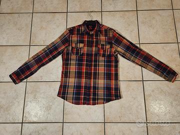 camicia a quadri XL