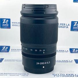 NIKON Z 24-200 mm f4-6.3 VR + GARANZIA USATO