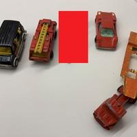 4 modellini Majorette e MatchBox