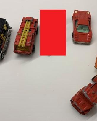 4 modellini Majorette e MatchBox