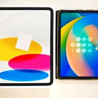 Ipad 10gen, 256GB mem., cover a libro e pellicola