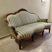 Divano Luigi Filippo anni 800