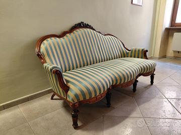 Divano Luigi Filippo anni 800