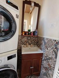 mobile bagno con lavabo+specchio