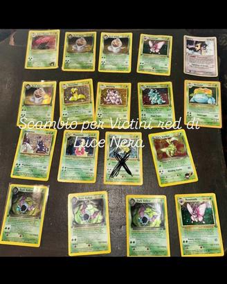 Scamb1o carte holo per Victini red