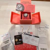 Omega x Swatch mission to the pink moon phase