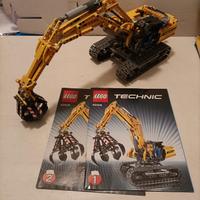lego Technic escavatore motorizzato 42006
