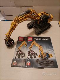 lego Technic escavatore motorizzato 42006