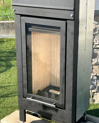 caminetto A LEGNA VENTILATO 15,5 KW 