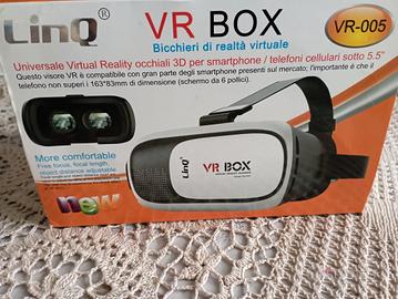 occhiali virtuali 3d  per cellulari 