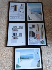 Litografie di Zuppini e altri autori