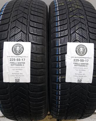 2 GOMME 225 55 17 PIRELLI A64107
