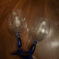 Set calici vintage Fidenza Italy (set da 8, 4 picc