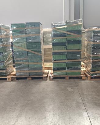 76 contenitori casse cassette bocca di lupo miste
