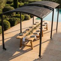 Gazebo Allungabile a 5.80 metri Telo ANTIPIOGGIA 