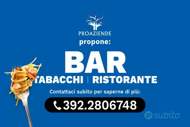 Bar tabacchi trattoria pizzeria Rif.PR002