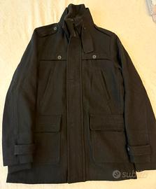 Cappotto da uomo nero