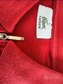 Polo -LACOSTE- con mezza zip