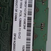 Memoria 8gb - MT18KSF1G72PZ-1G6E2HF - PC3L