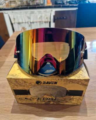 Maschera Cross Raven Edge Magnetic