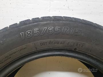 2 gomme invernali 185/65 R 15 in perfetto stato