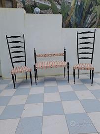 set divanetto e sedie
