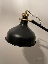 RANARP Lampada da terra/lettura, nero