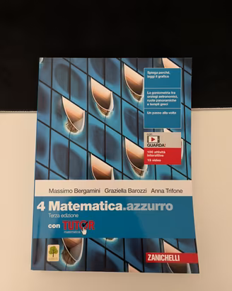 Libro scolastico di matematica