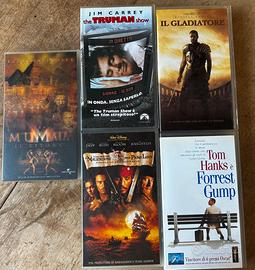 Lotto 5 VHS originali