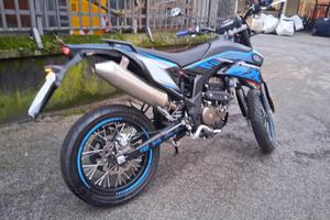 FB.MONDIAL MOTARD SMX 125cc BLU MOT.APRILIA LC