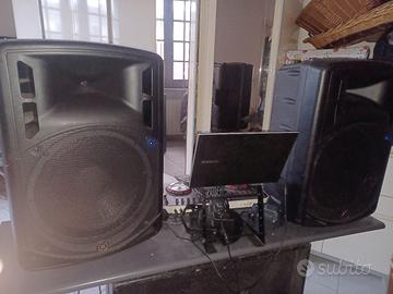 coppia casse attive Top pro Gear music 