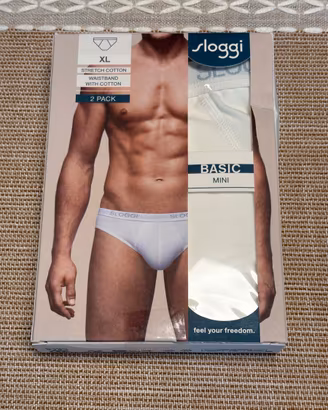 2 slip uomo tagliaxl