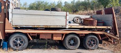 Pianale 7m x 2,50m movimento terra