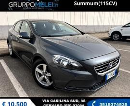 Volvo V40 D2 1.6 Summum(115CV) SOLO 89 MILA KM CER