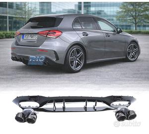 DIFFUSORE MERCEDES CLASSE A W177 18- LOOK AMG A45 