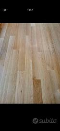 Parquets Listoni Rovere Naturale Massello Legno 