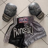 guantoni boxe 10oz kings+Pantaloncini 