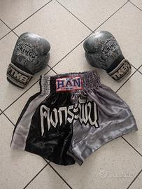 guantoni boxe 10oz kings+Pantaloncini 