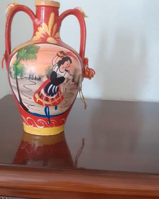 vaso siciliano in ceramica