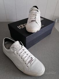 sneakers scarpe uomo 44 pelle Roberto Cavalli 
